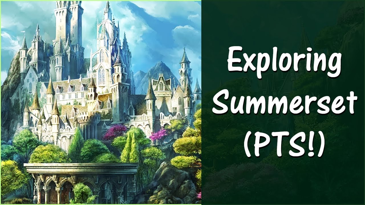 Elder Scrolls Online: SUMMERSET - Abyssal Geyser | Exploring Summerset Isle! (PTS)