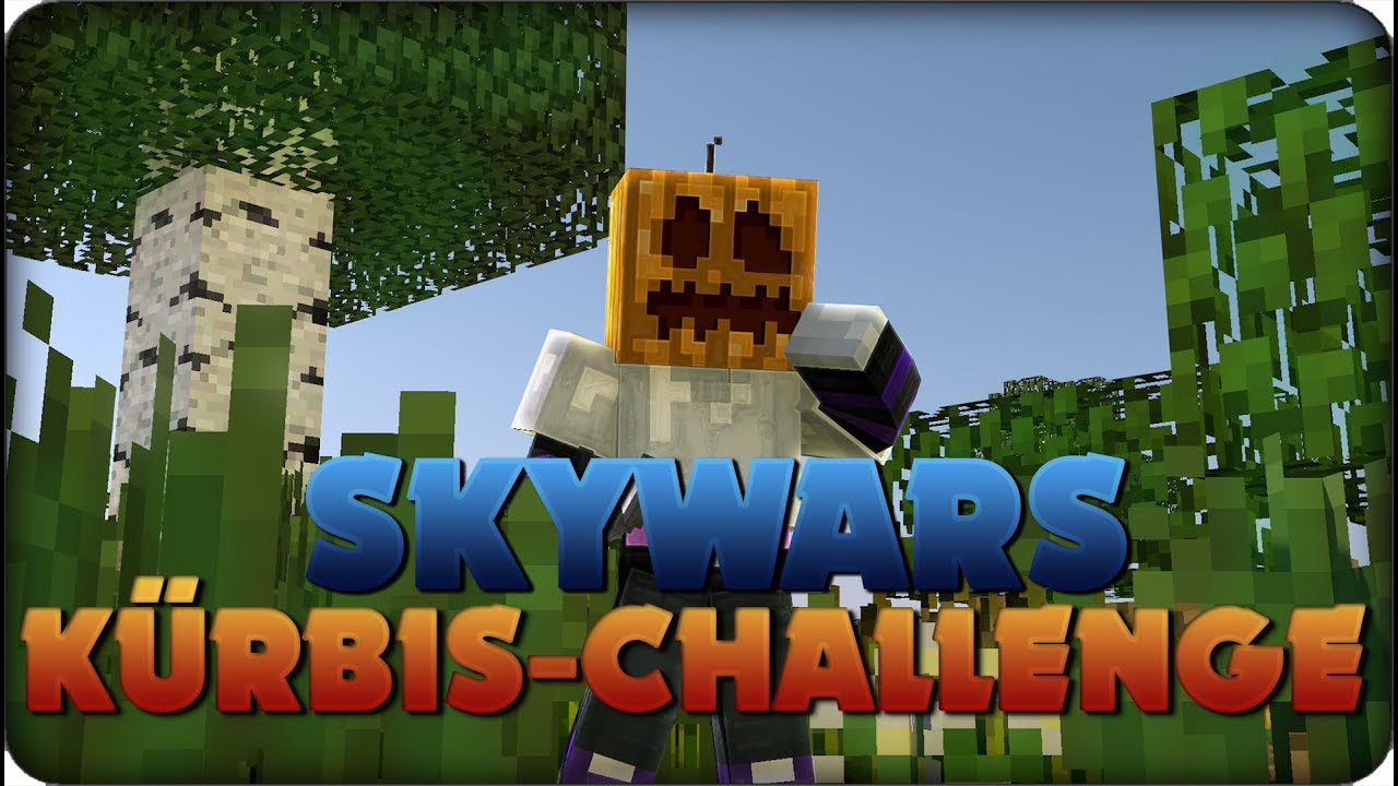 K&uuml;rbiskopf-Challenge | Minecraft SkyWars | BlackTamaskan