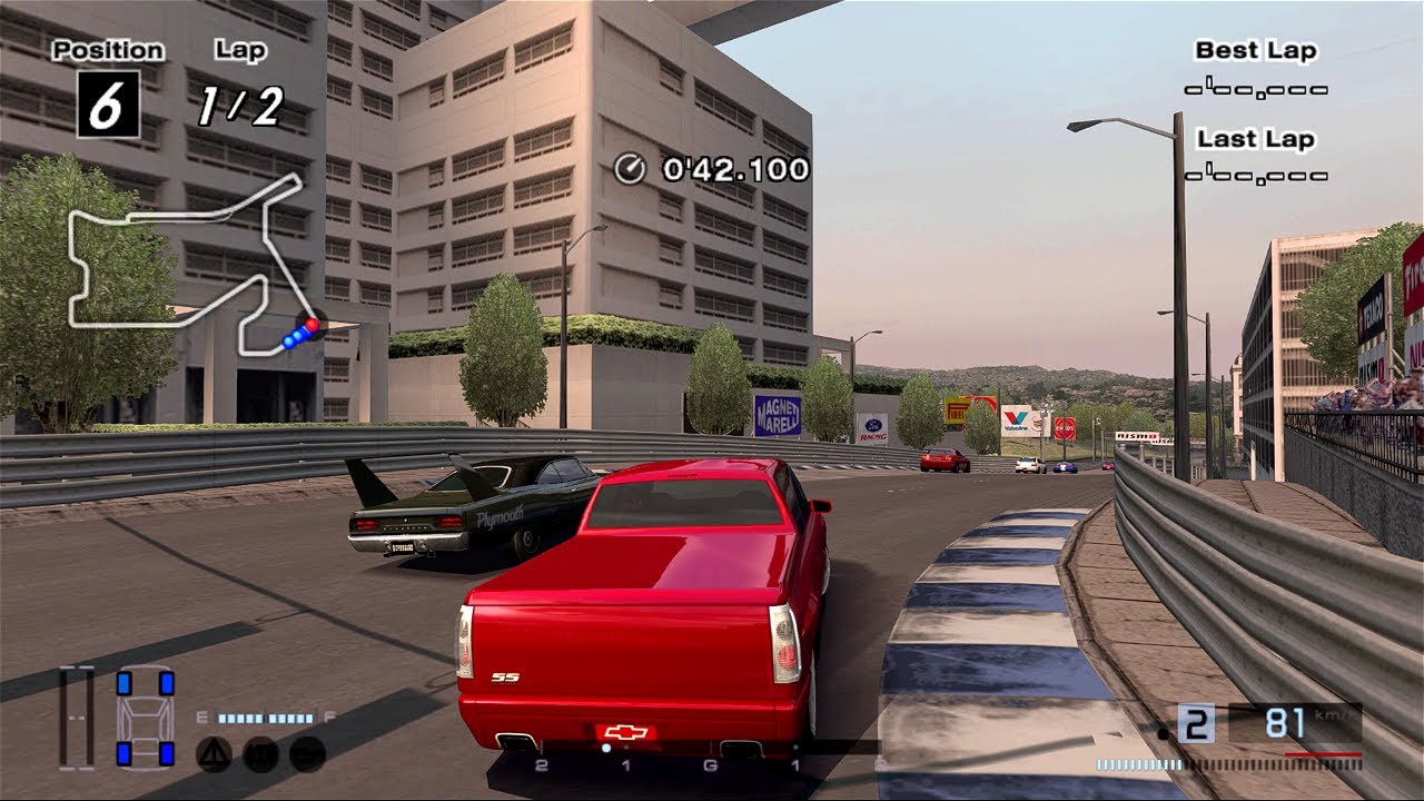Gran Turismo 4 Chevrolet Silverado SST on Seattle Circuit + Cockpit View! PS2 Gameplay HD