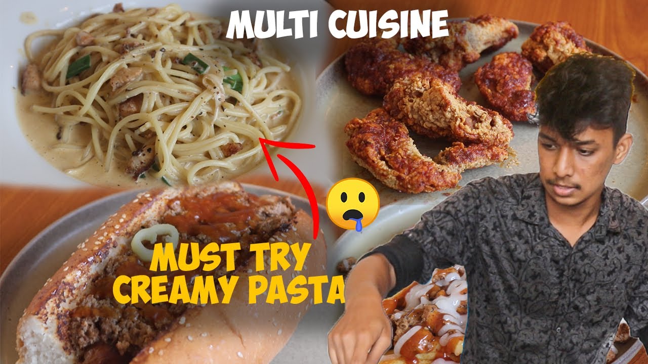 Multi-Cuisine Restaurant with Must Try Creamy Pasta - Tamil Food Review - Tea Podu
