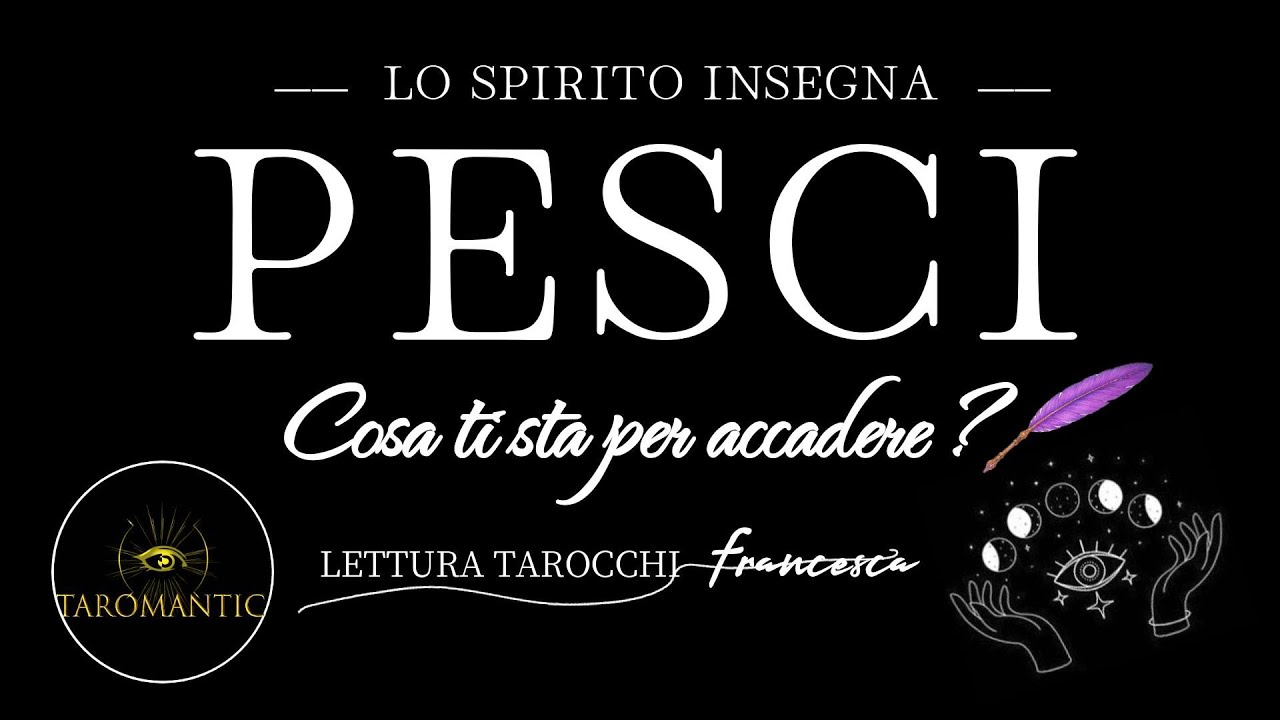PESCI ♓ ACCADE qualcosa che ti restituisce il tuo POTERE❗️( Lo Spirito Insegna ) 