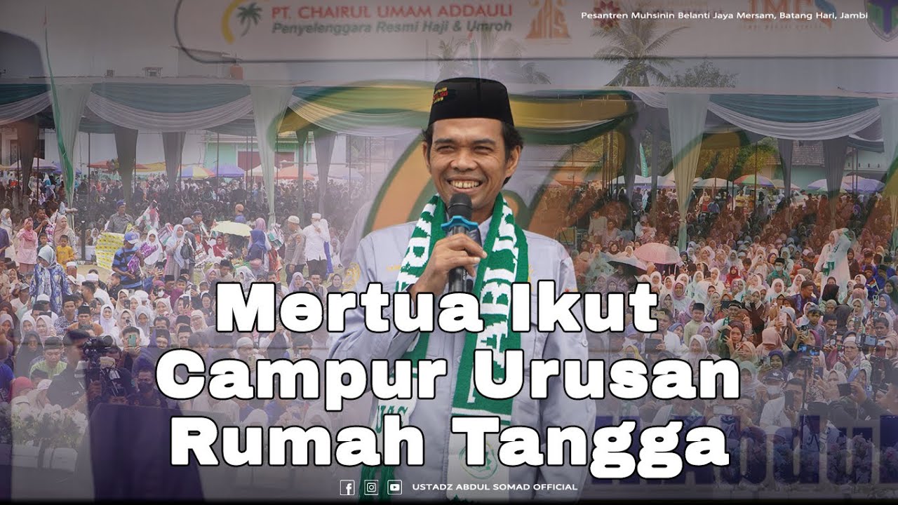 Pendapat UAS Terkait Mertua Ikut Campur Dalam Urusan Rumah Tangga Anaknya Yang Sudah Menikah