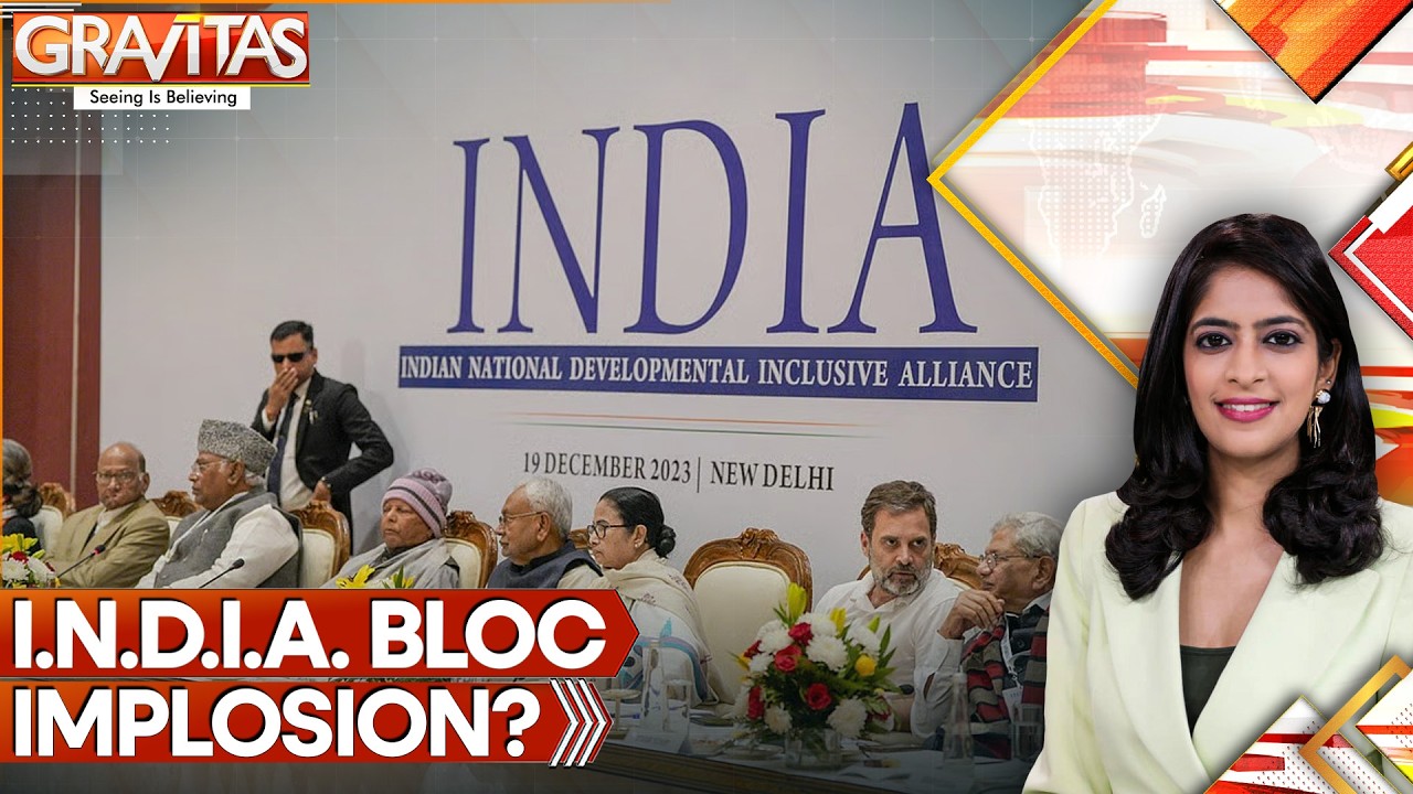 India Opposition Alliance Continues to Crumble on Road to Nowhere | Gravitas