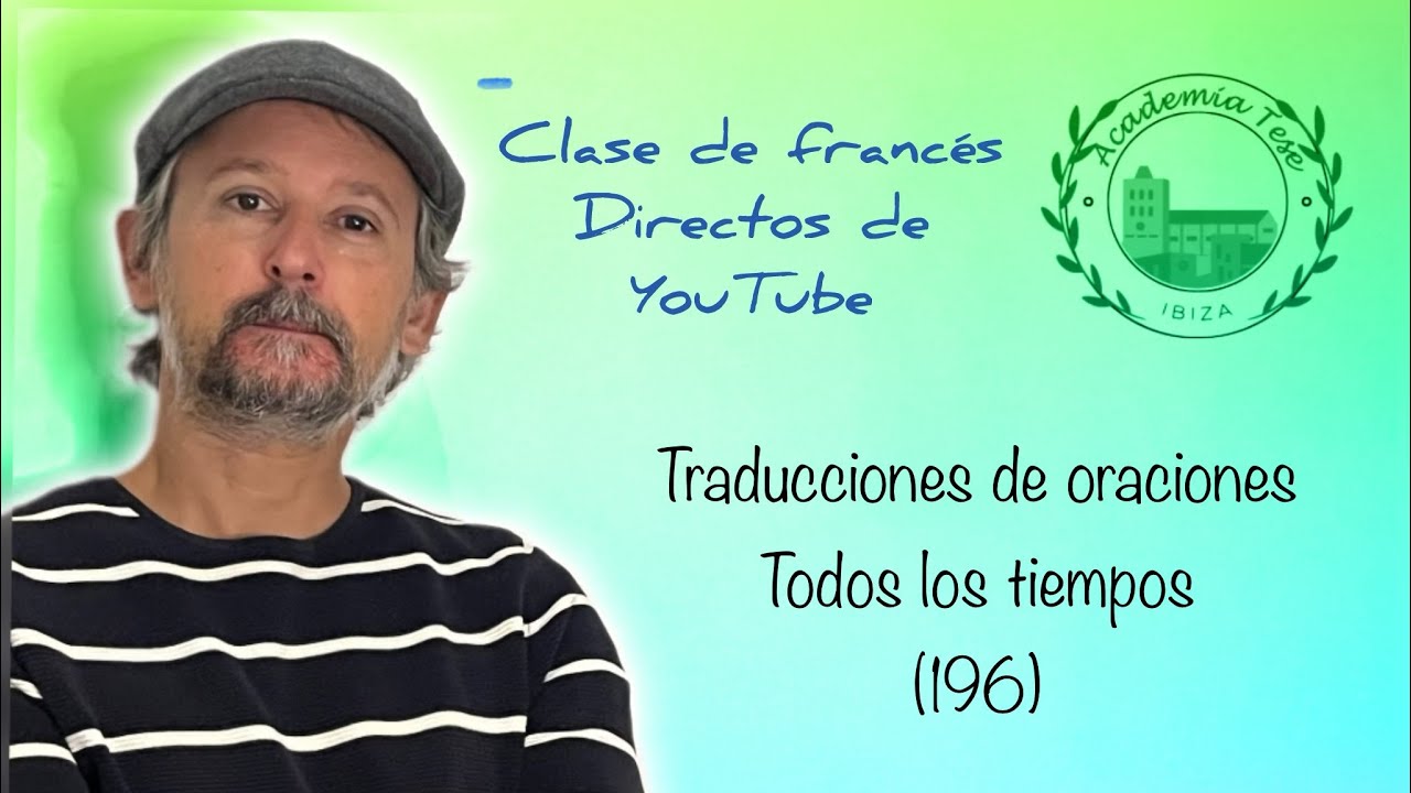 Clase de francés 🇫🇷. Traducción de oraciones (196) #clasedefrancés #ibiza #clasedefrances