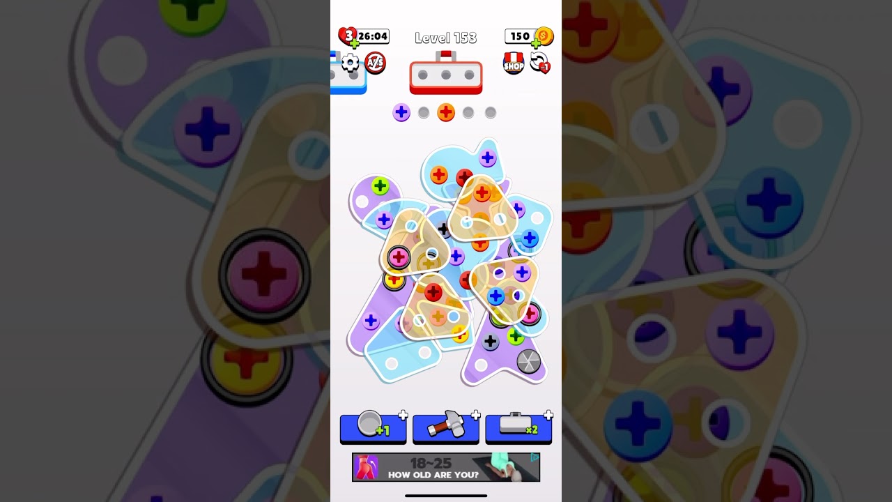 Screw Jam Level 153