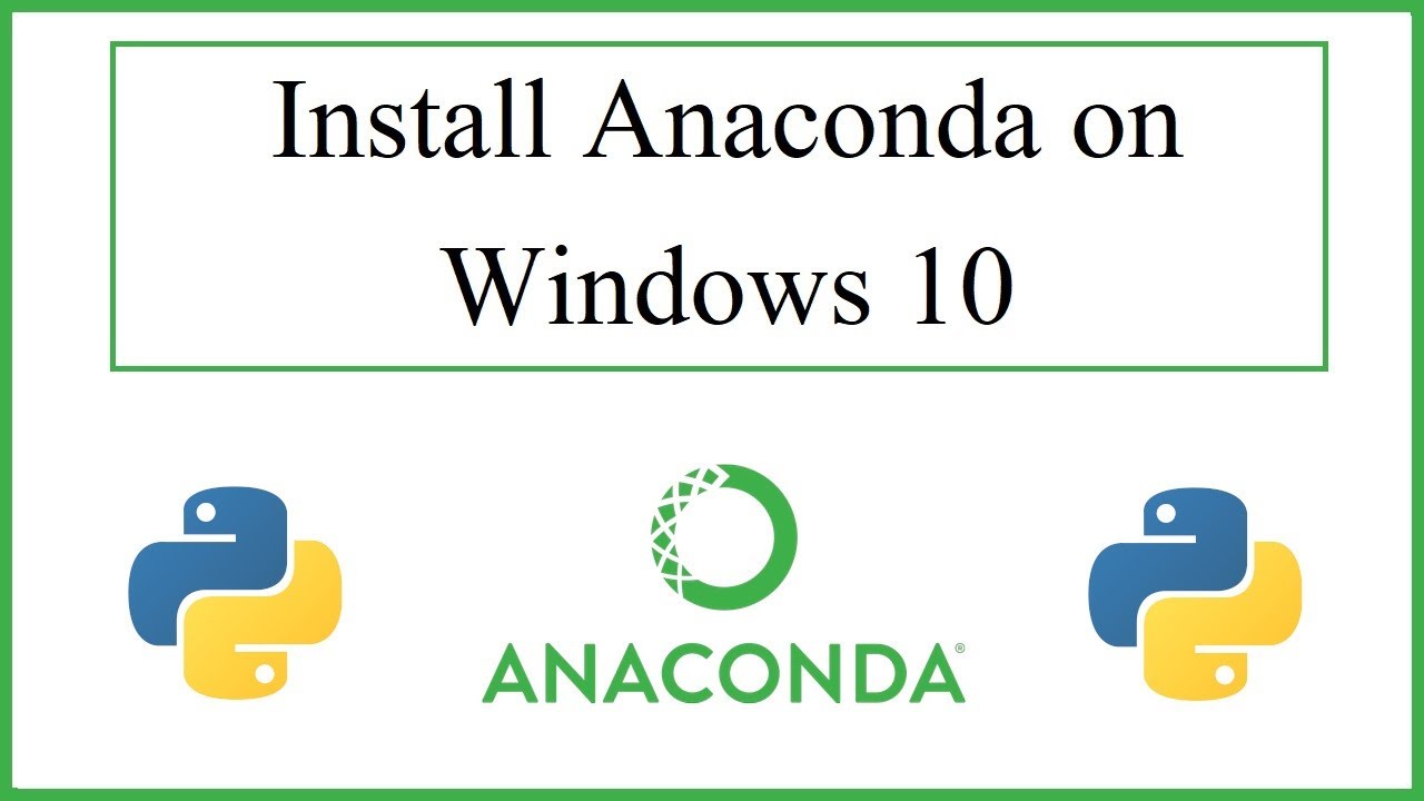 Как установить Anaconda на Windows 10 (2022)