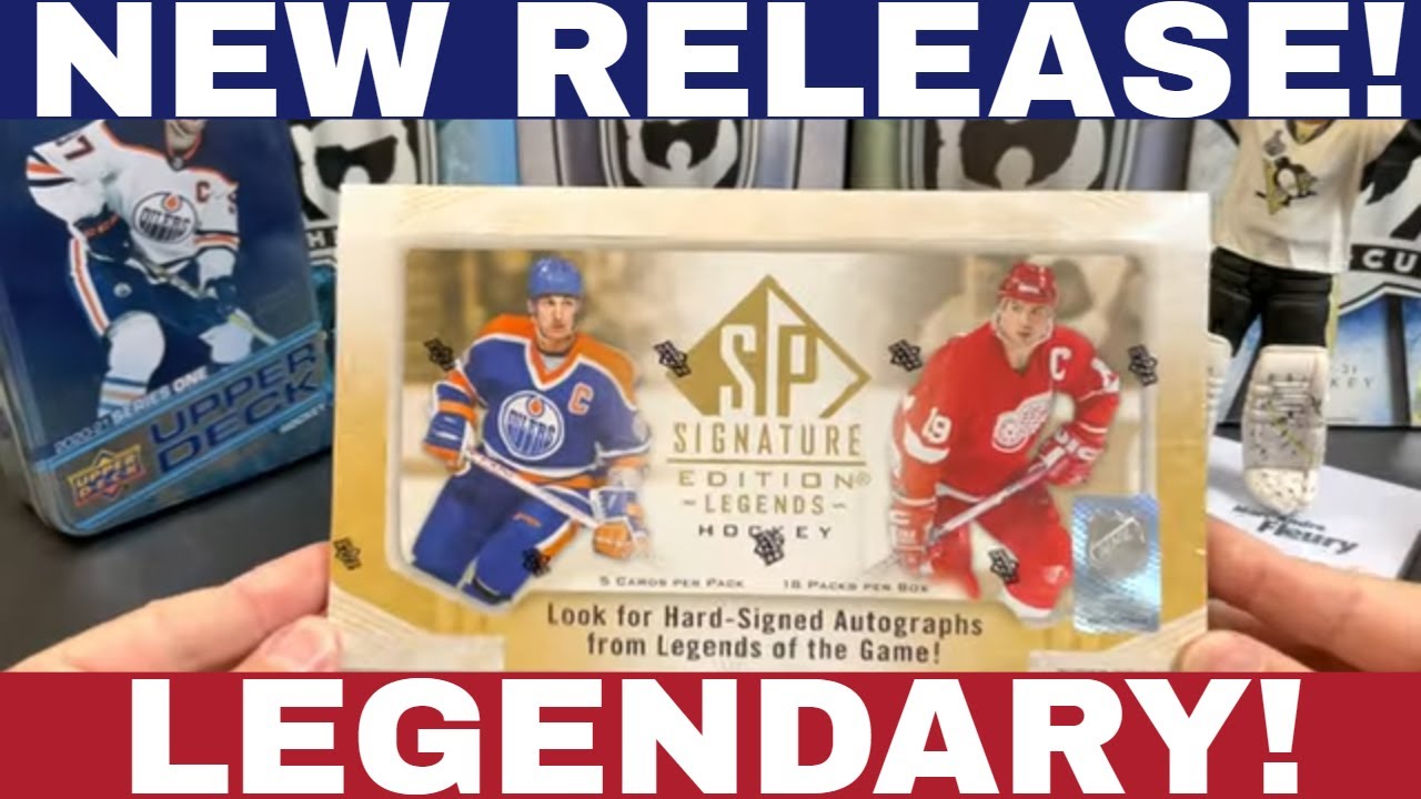 LEGENDARY! Opening up a box of 2020-21 SP Signature Edition Legends Hockey!