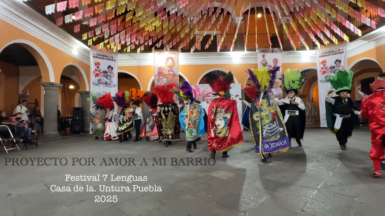 Presentación Proyecto Por Amor a mi Barrio  , Festival de las 7 Lenguas, Casa de la Cultura  2025 🎭