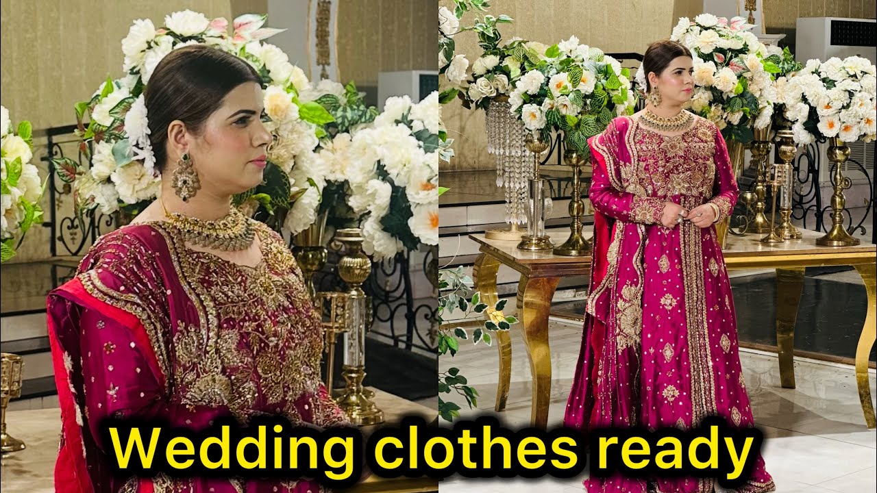 Wedding clothes are ready | contact on 0336 7837175❤️