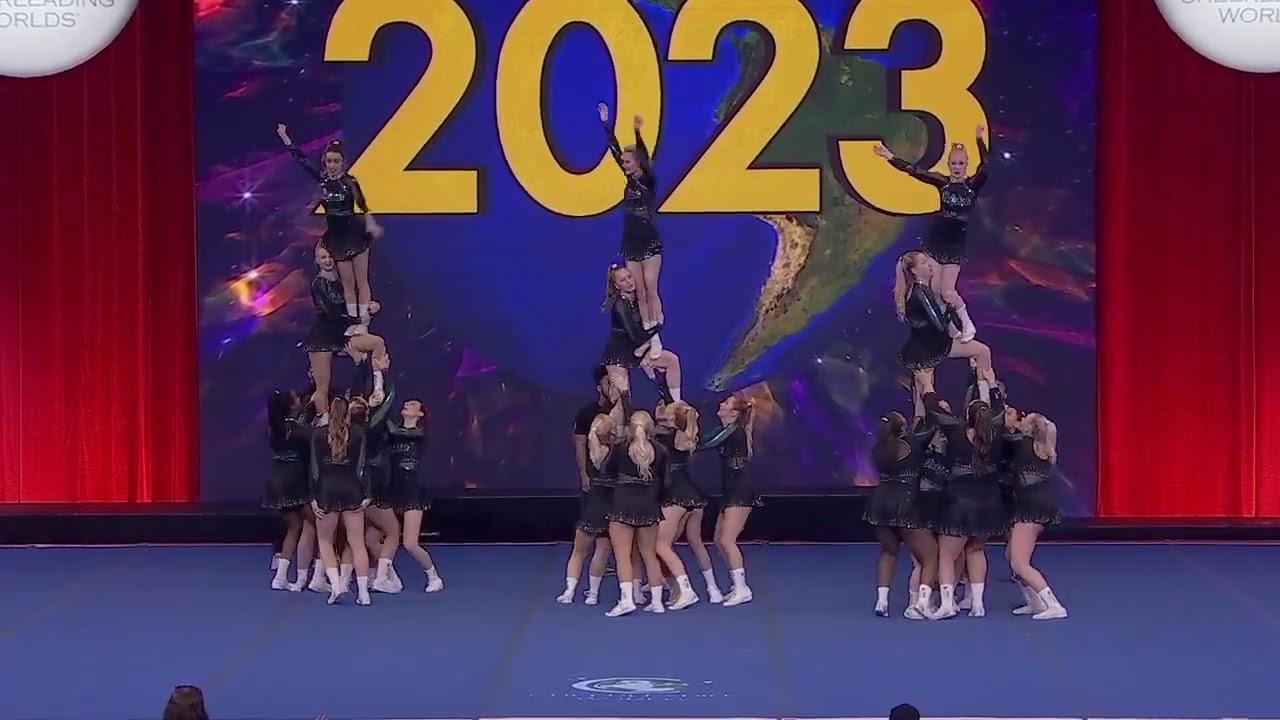 SC Bayer - Dolphins Allstars in Finals at The Cheerleading Worlds 2023