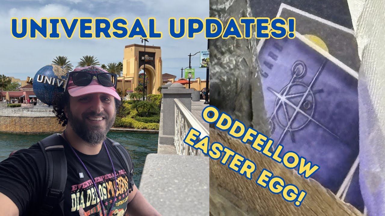 Universal Updates! HHN EASTER EGGS! Dr. Oddfellow Returning? New F&F Roller Coaster Construction