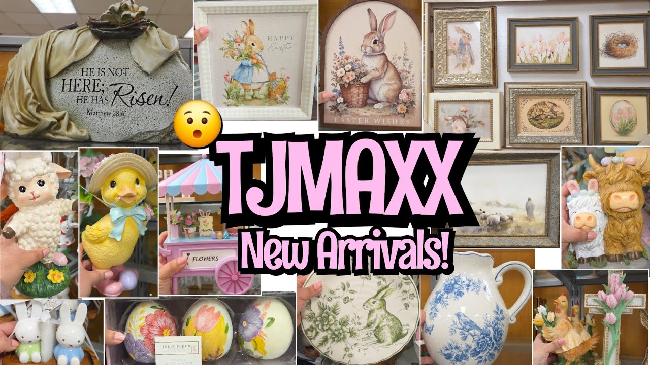 😯🐰NEW TJMAXX SHOP WITH ME! EASTER SPRING 2026🌷🤗