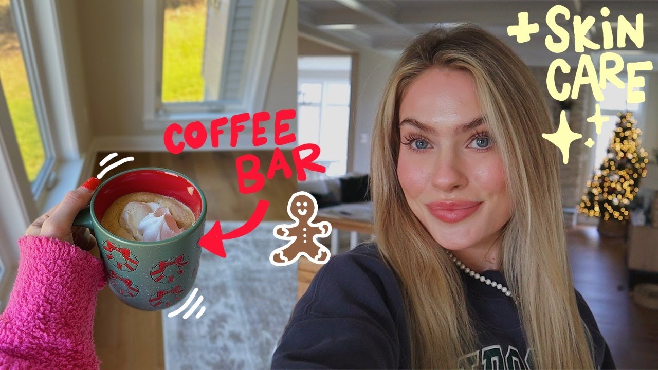 имбирно-кофейный бар и утренний уход за кожей 🎀✨🎄❄️
