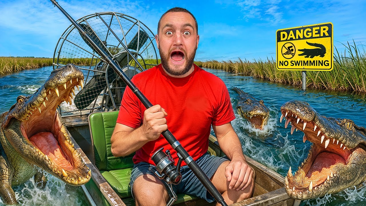 Hunting For Alligators In The Florida Everglades!