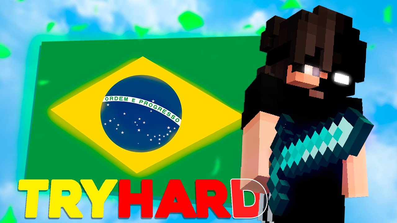Tentei ser o JOGADOR mais TRYHARD do BedWars