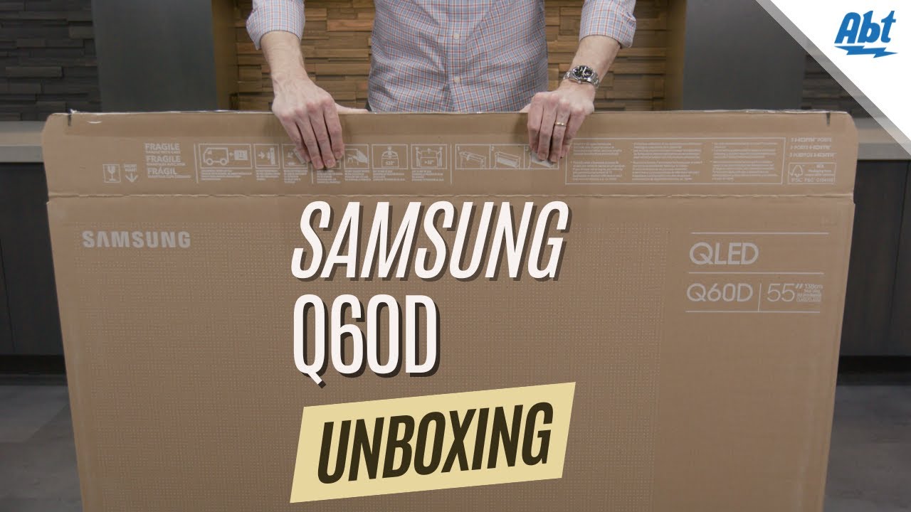 2024 Samsung Q60D Series QLED Unboxing