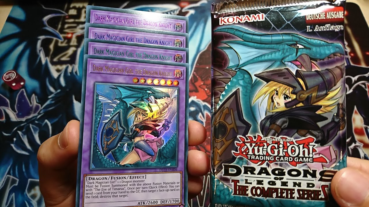 Dunkles Magier-Mädchen, die Drachenritterin | alle Ultra Rare Varianten (Gold, Blau, Grün & Lila)