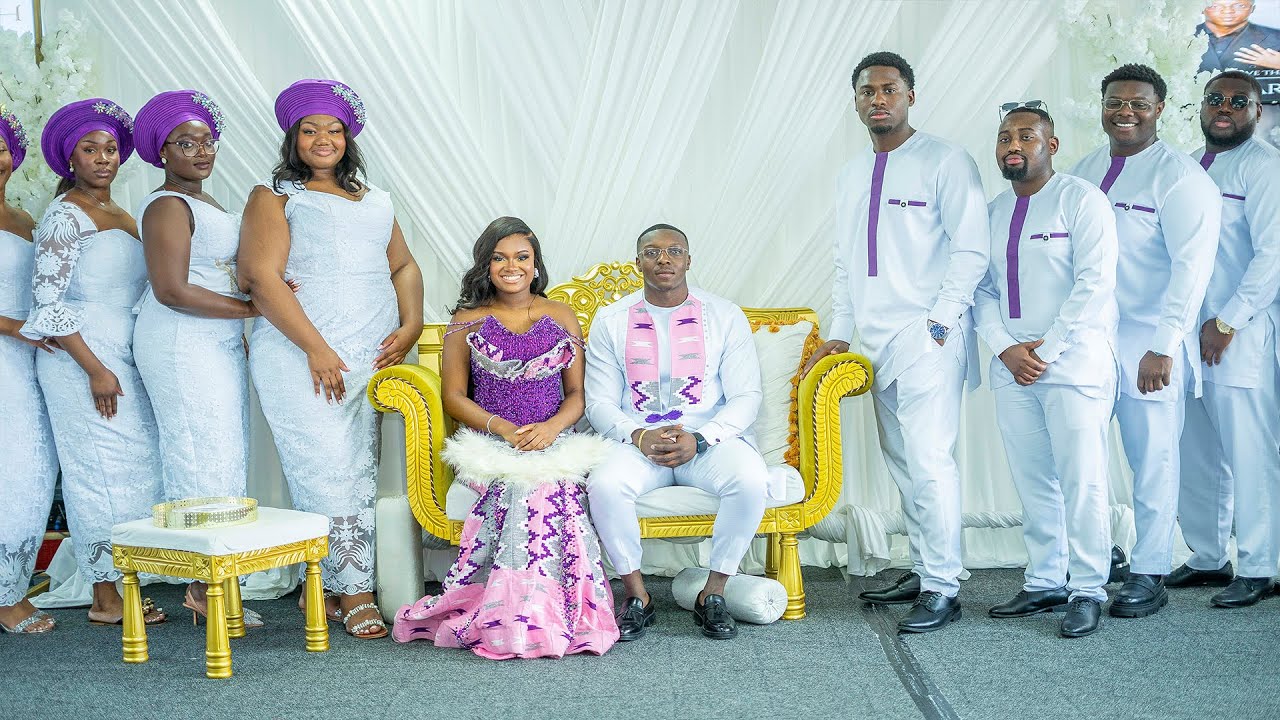 Ghanaian Traditional Marriage  (CeeJeyosei 24) Jeremiah & Callina,    Stuttgart