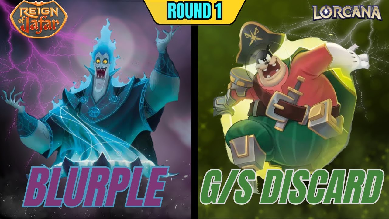 How Far Can BLURPLE Take Me | Lorcana Set Championship | Round 1