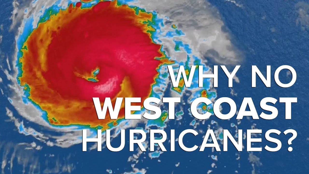 Why don't we see hurricanes on the west coast?