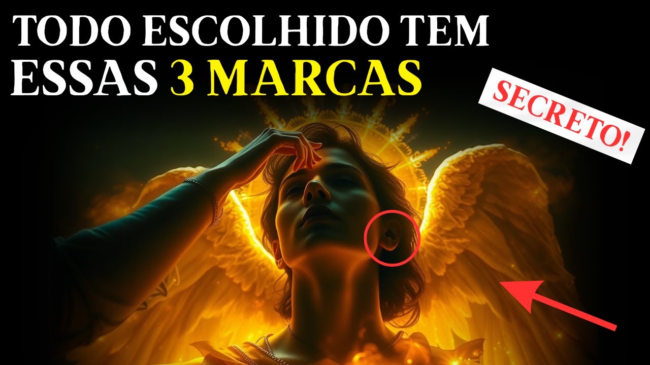 🙏 3 MARCAS SECRETAS QUE SÓ OS ESCOLHIDOS TEM – CUIDADO SE VOCÊ TEM ALGUMAS DELAS!