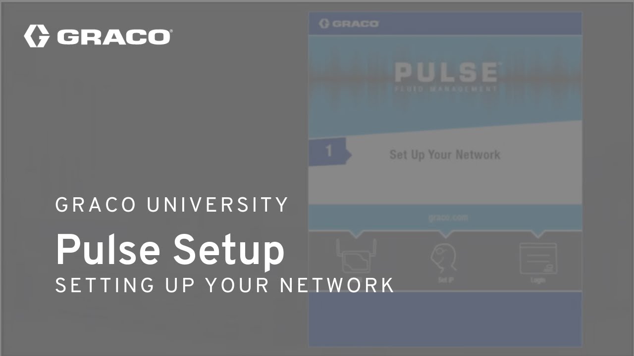 Pulse Setting Up Your Network