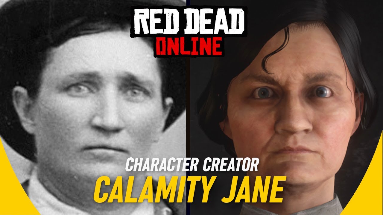 CALAMITY JANE: Character Creator (Legendary Outlaw) RDR2