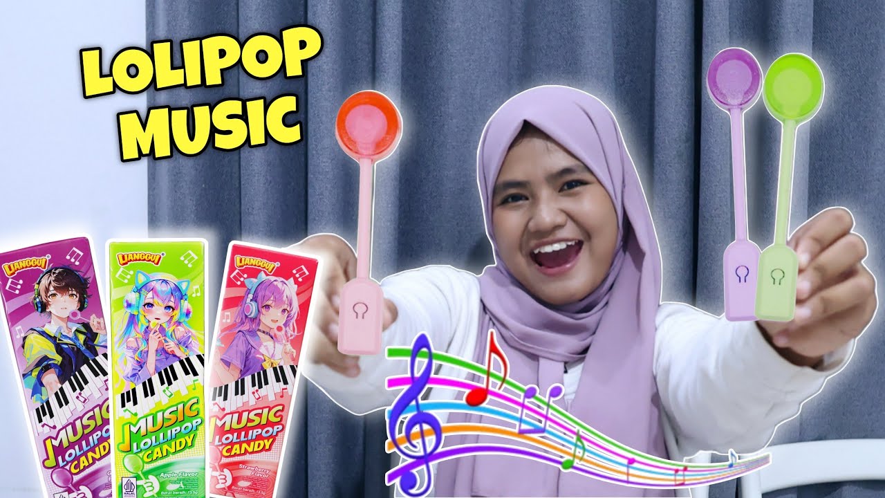 BORONG PERMEN LOLIPOP MUSIK DI MAMANG-MAMANG JUALAN | CHIKAKU FAMILY