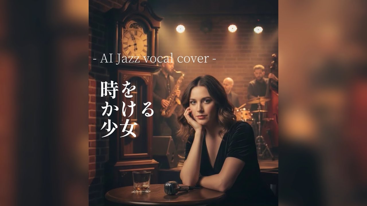 【AI Jazz vocal cover】時をかける少女