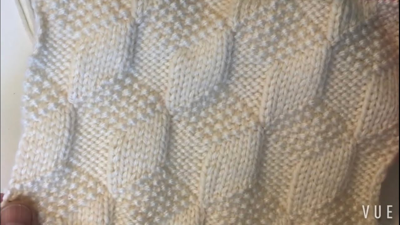 棒针编织.魔方格子.织法简单易学.适合编织男士毛衣.背心.各式围巾.披肩⋯⋯