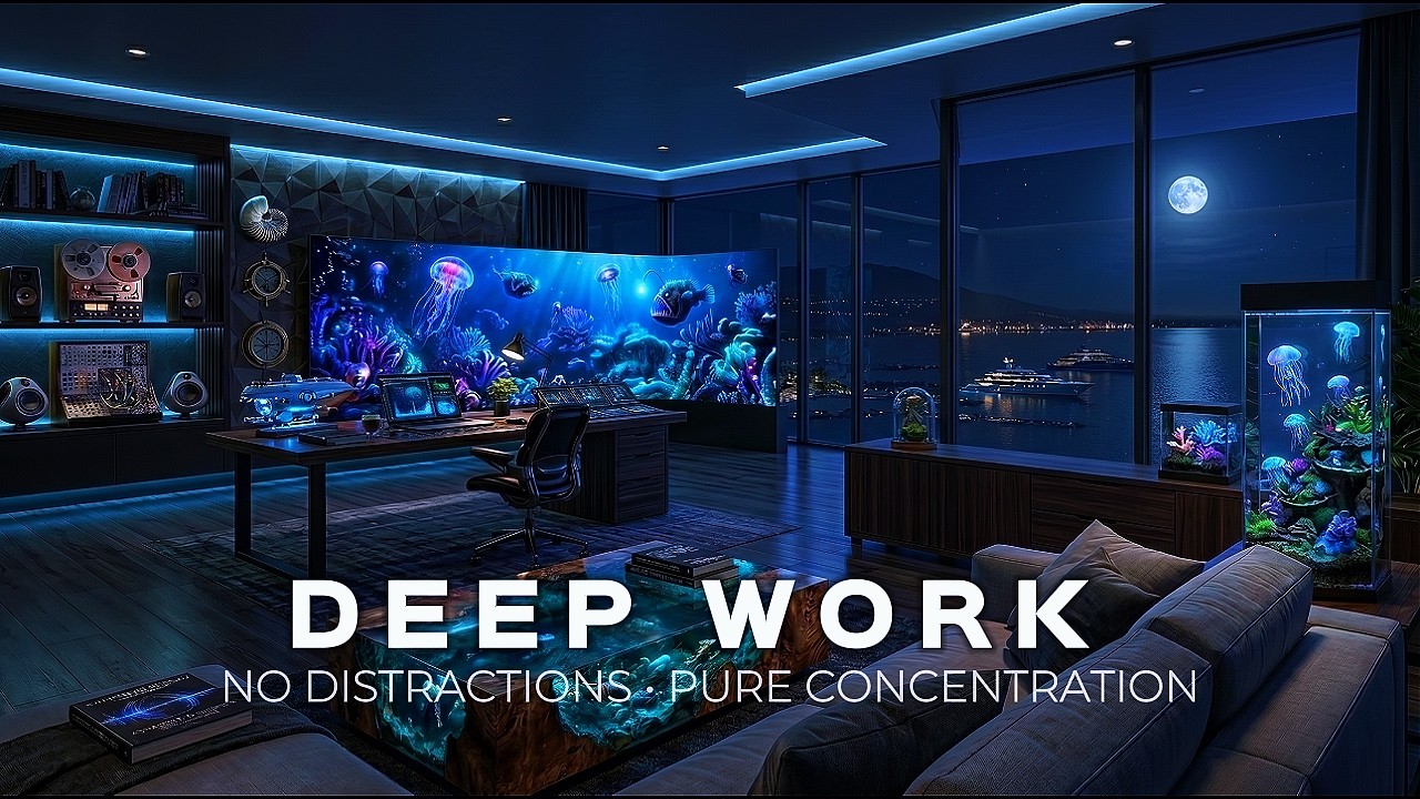 Deep Work Music &mdash; Underground Bunker to Code, Hack & Go Offline