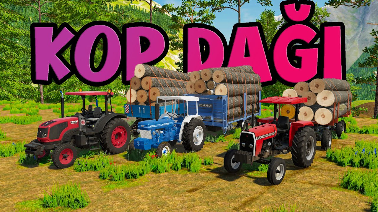 KOP DAĞINDA ZORLU TOMRUK SEVKİYATI! |FS 22| |TRAKTÖRLER SU KAYNATTI | |MF 265| |FORD 6610| |ERKUNT|