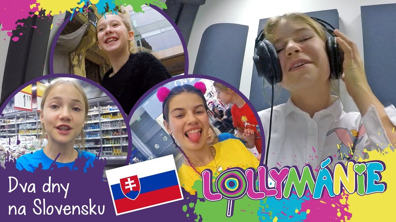 LOLLYM&Aacute;NIE - Dva dny na Slovensku a nahr&aacute;v&aacute;n&iacute; nov&yacute;ch p&iacute;sniček