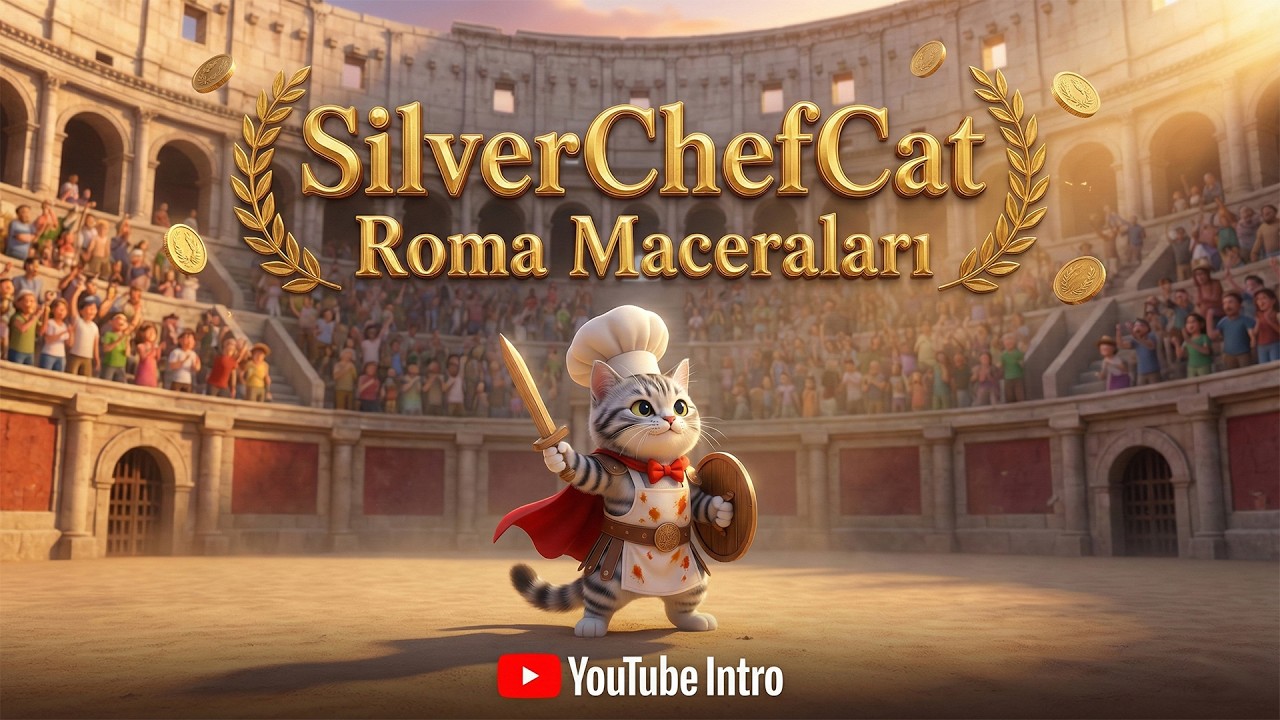 Kolezyum’da Bir Gladyatör, Mutfakta Bir Usta: SilverChefCat Roma Macerası! 🐾🇮🇹