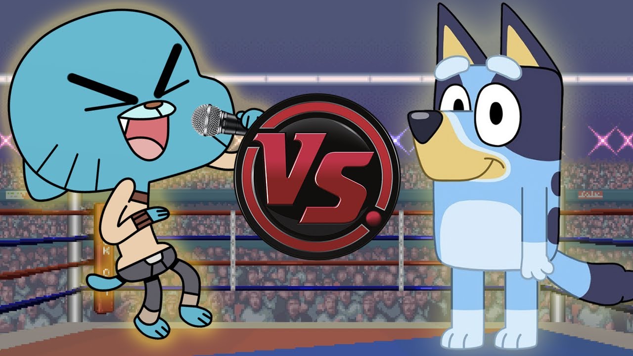 GUMBALL vs BLUEY! (Bluey vs The Amazing World of Gumball Song) | CARTOON RAP ATTACK