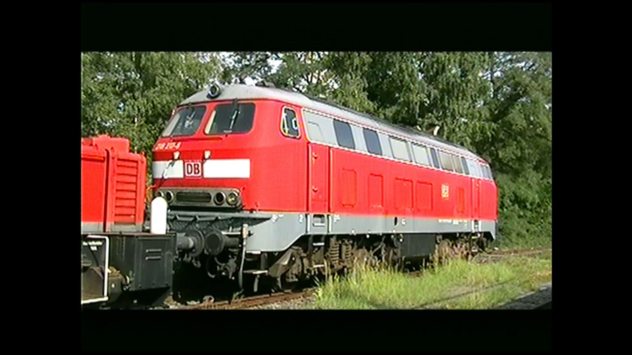 Ein wenig aus dem Jahr 2010 mit 194 vor Schrägladungszug und z-gestellten 218/225