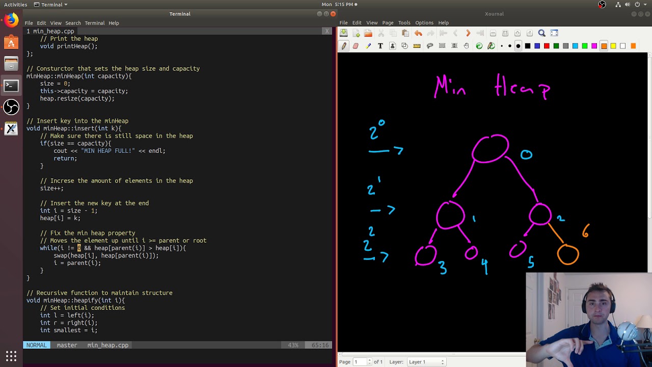 Структуры данных C++: Min-Heaps