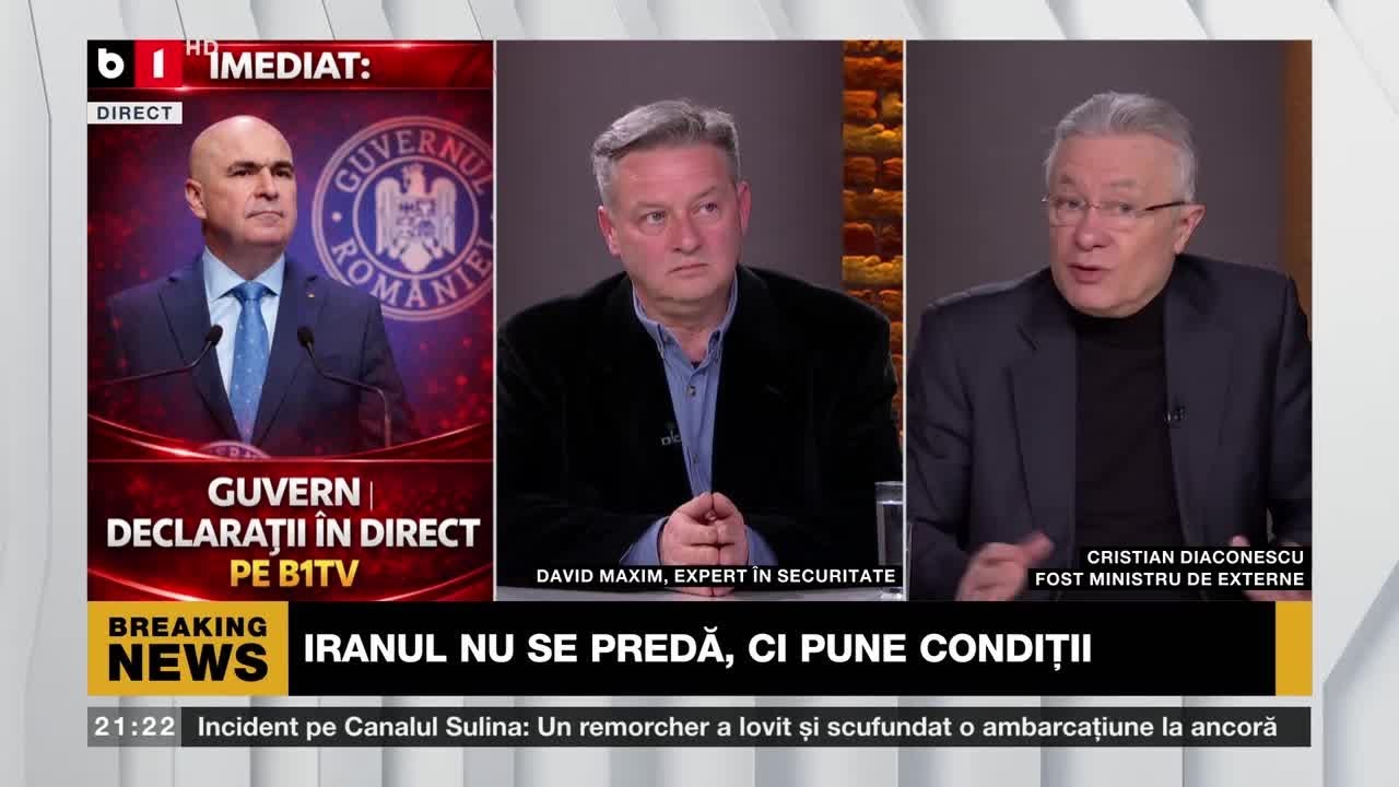 NEW PASS. GUVERNUL A APROBAT BUGETUL 2026/DIACONESCU, DESPRE PRIMUL MESAJ AL ATONYAHULUI IRANIAN.P2