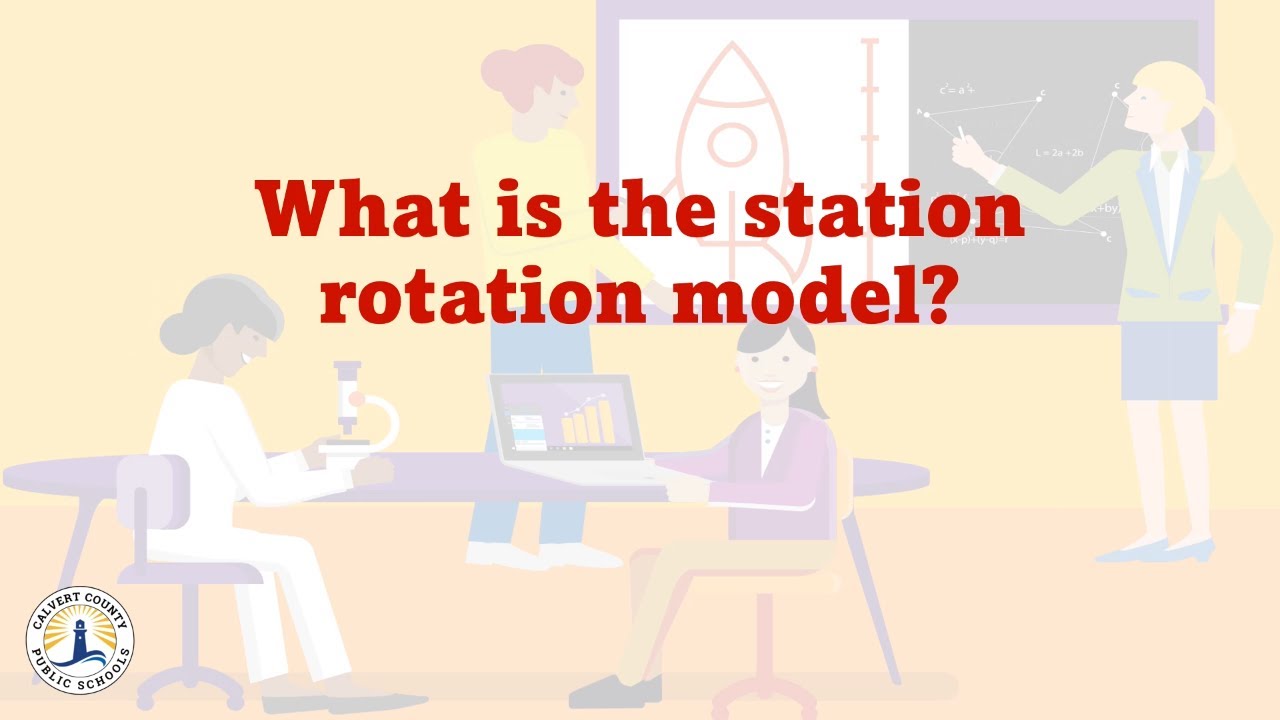 What is the Station Rotation model?