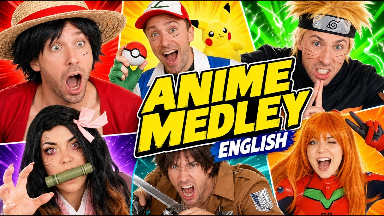 Epic English Anime Medley