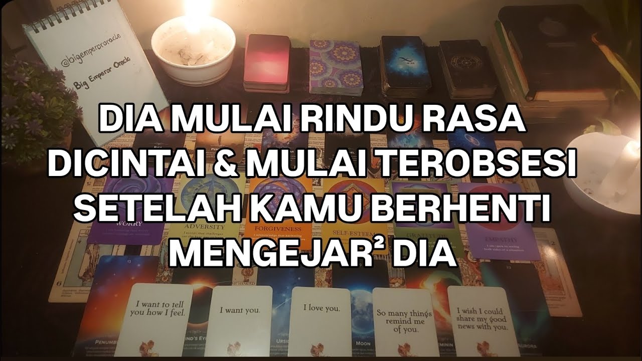 DIA MULAI RINDU RASA DICINTAI & MULAI TEROBSESI SETELAH KAMU BERHENTI MENGEJAR² DIA 