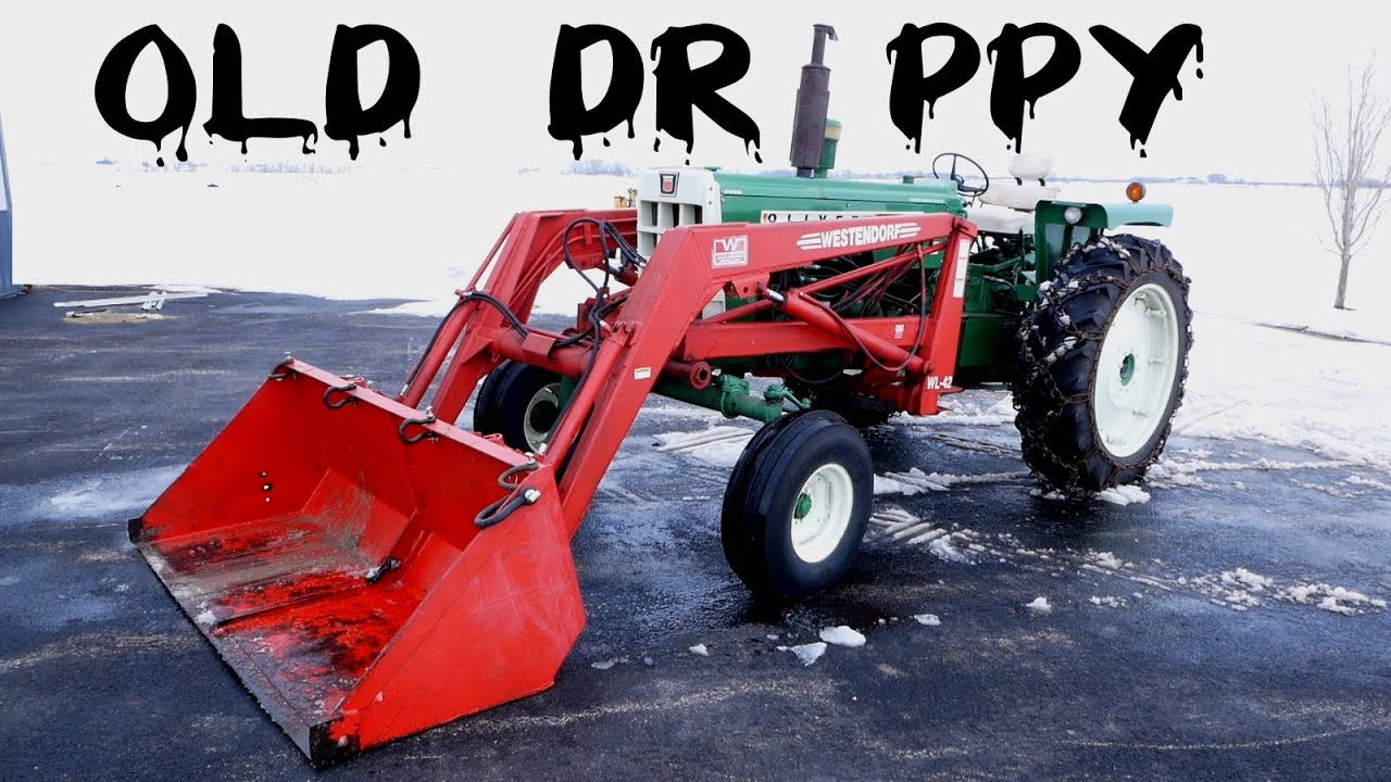 Oliver Loader Tractor - Fixing Numerous Hydraulic Leaks