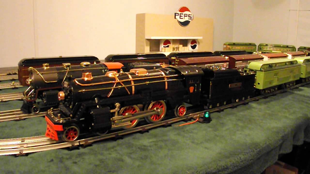 N3YH Standard Gauge Stephen Girard Train - 392E w/ 7 Cars !!!