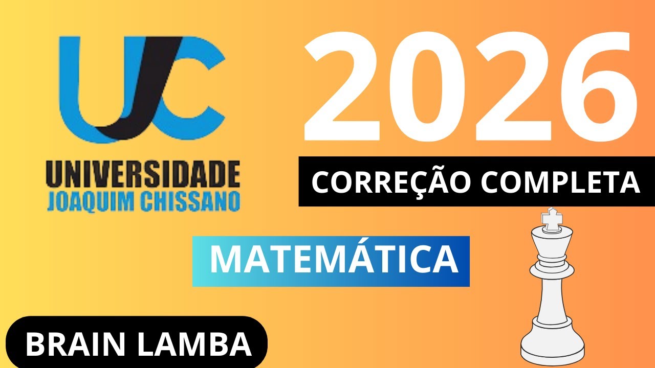 UJC - Matemática 2026 - Correção Completa
