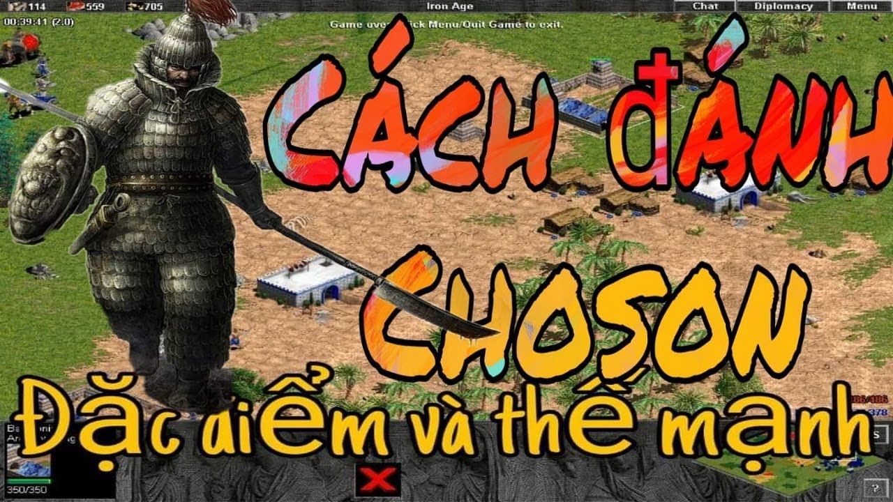 Cách đánh Choson - Đế Chế AOE