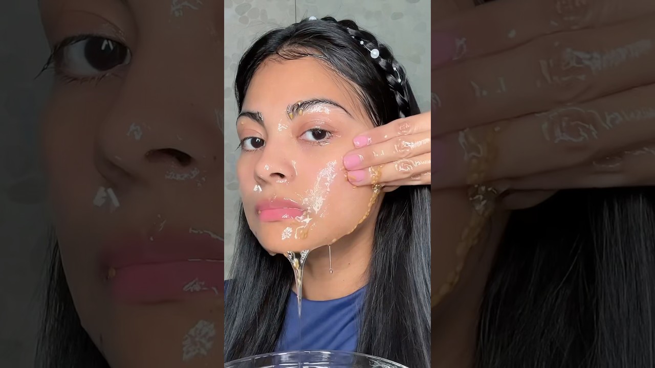 this bizarre beauty secret works! 😱 | beauty tips #youtubeshort #beauty #skincare