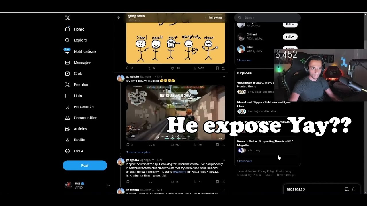 FNS reacts and talks about Genghsta exposing YAY