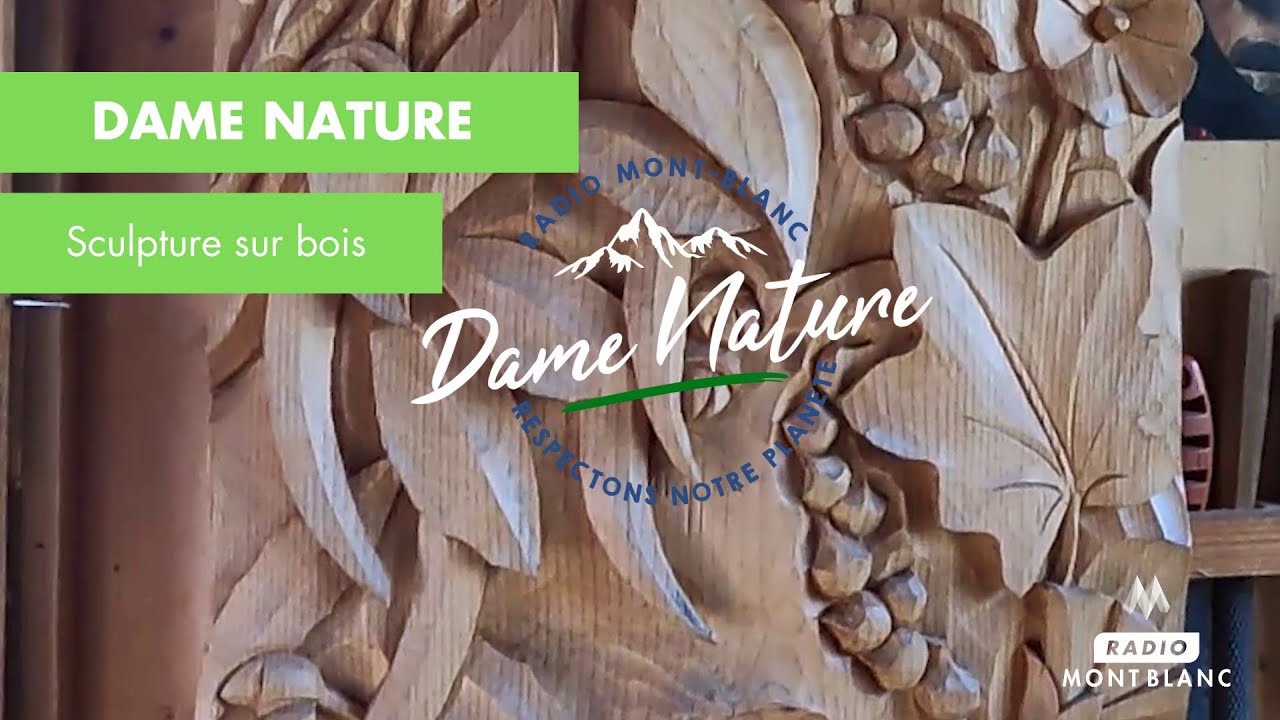 Dame Nature | Sculpture sur bois