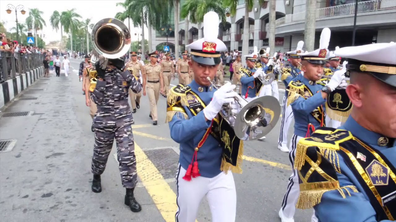 Marching Band KRI Bima Suci di Bandar Seri Begawan 16 September 2019