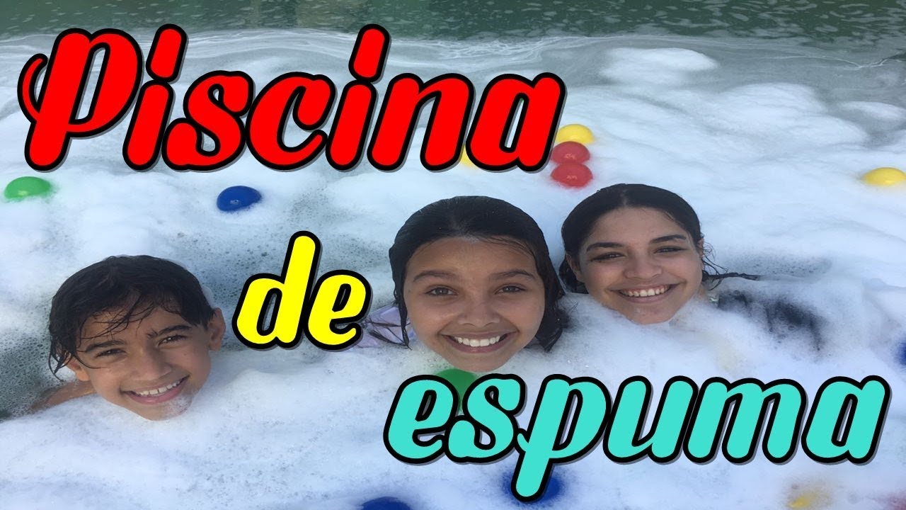 COBRIMOS A PISCINA COM ESPUMA - KAMILLY FERRÃO
